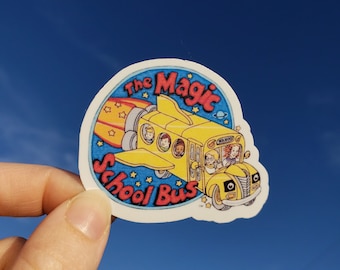 90s Cartoon Sticker: Nostalgic Pick-Your-Own Decal