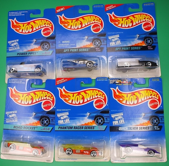 Hot Wheels 1996 Road Rocket Aeroflash Custom Corvette Power Pipes