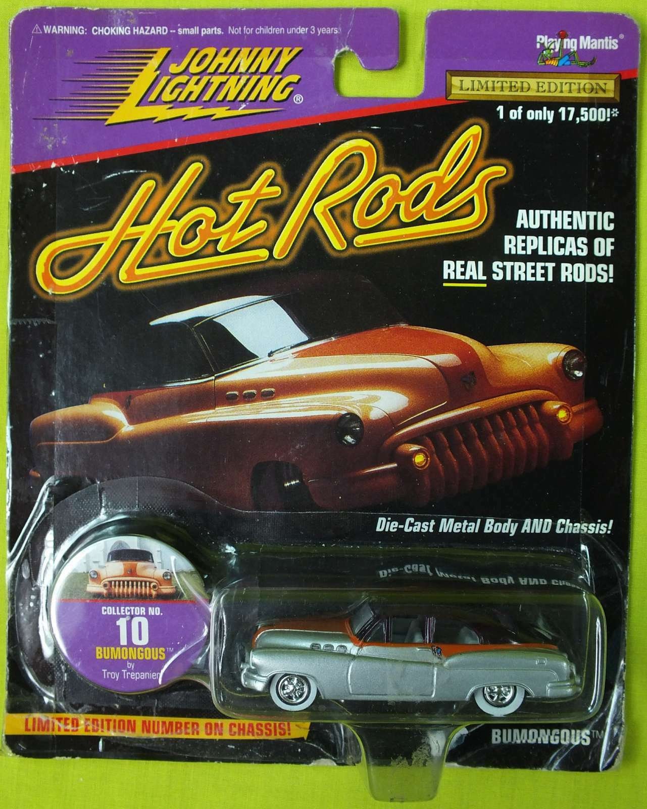 Johnny Lightning Hot Rods Bumongous Collector No 10 1/64 Scale FREE SHIPPING 