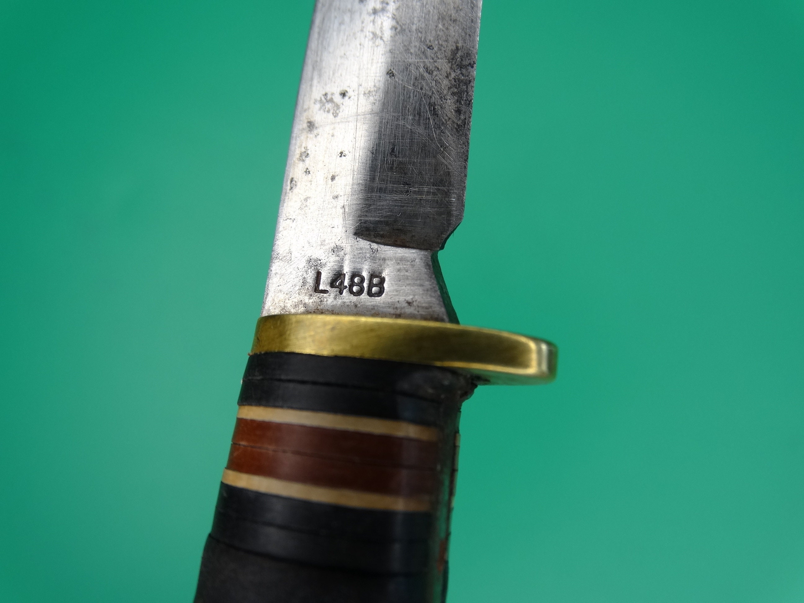 Vintage US Western Boulder Colo L488 Hunting Knife With Sheath Etsy