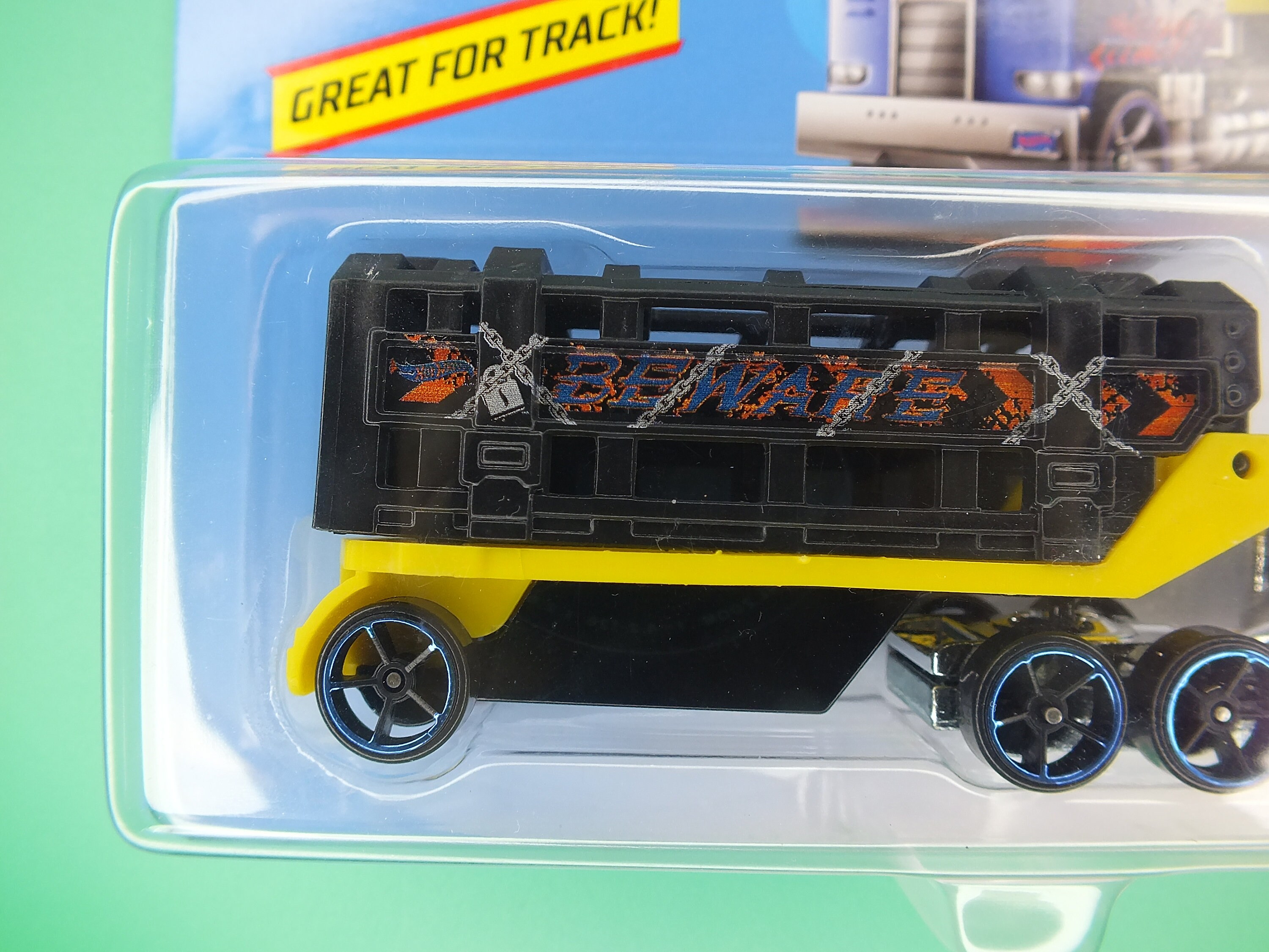 Hot Wheels Caged Cargo Truck Set Great for Track Brand New Package