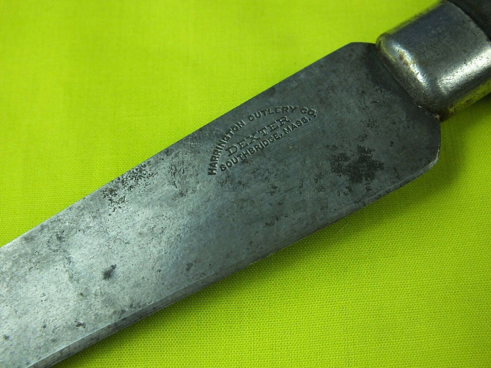 Antique Harrington Cutlery CO. Dexter SOUTHBRIDGE MASS. Butcher Chef