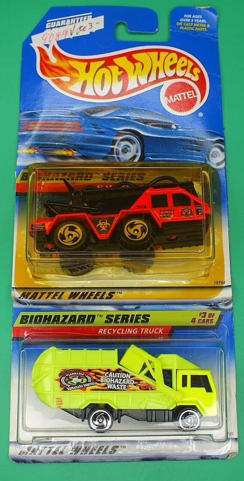Hot Wheels Biohazard Series Flame Stopper Recycling Truck Lot - Etsy