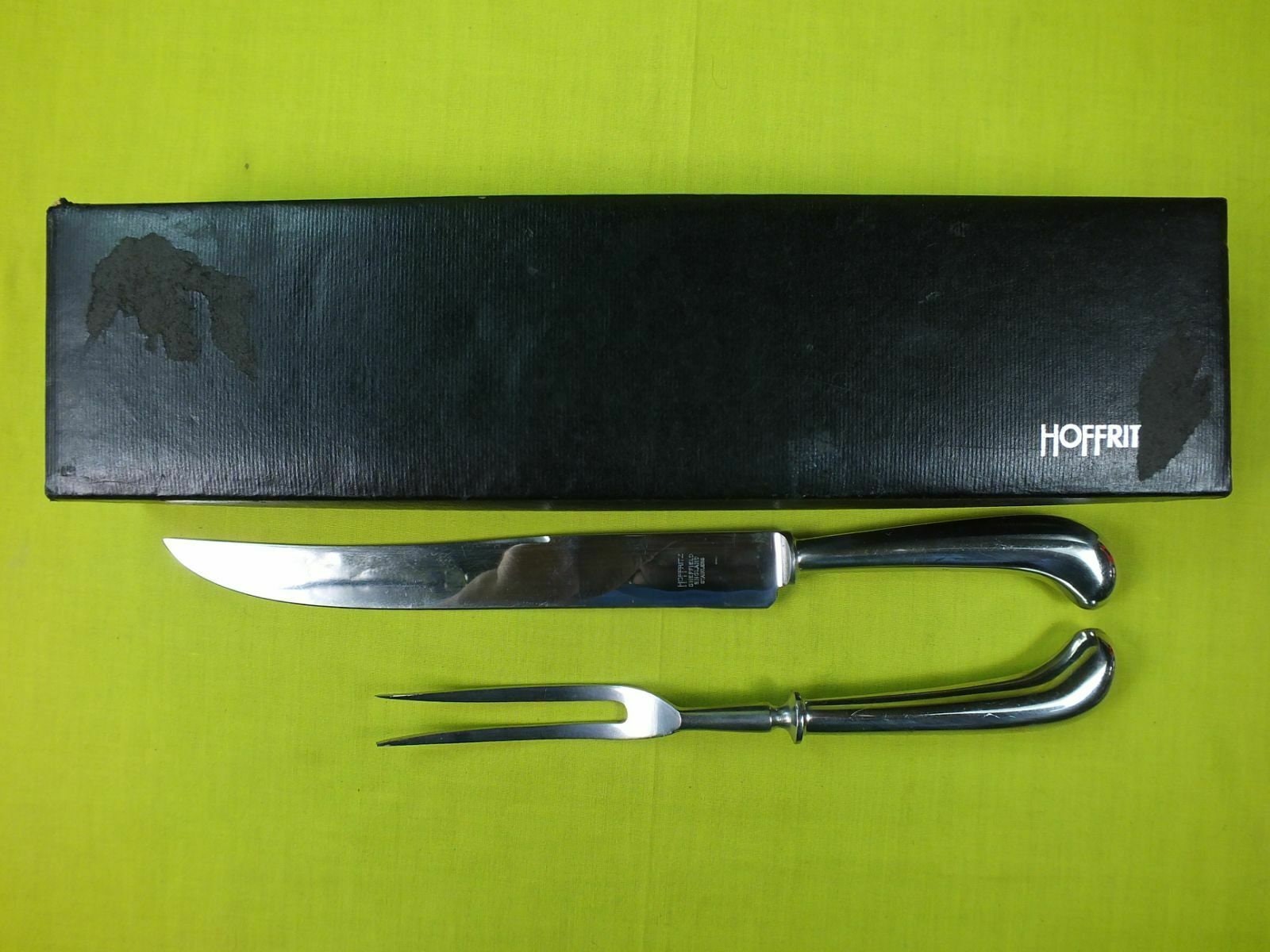 Hoffritz Carving Knife & Serving Fork Set Vintage Etsy New Zealand