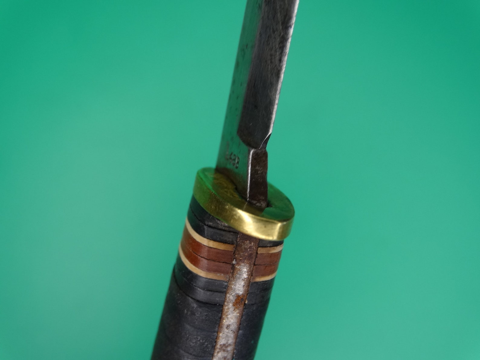 Vintage US Western Boulder Colo L488 Hunting Knife With Sheath Etsy