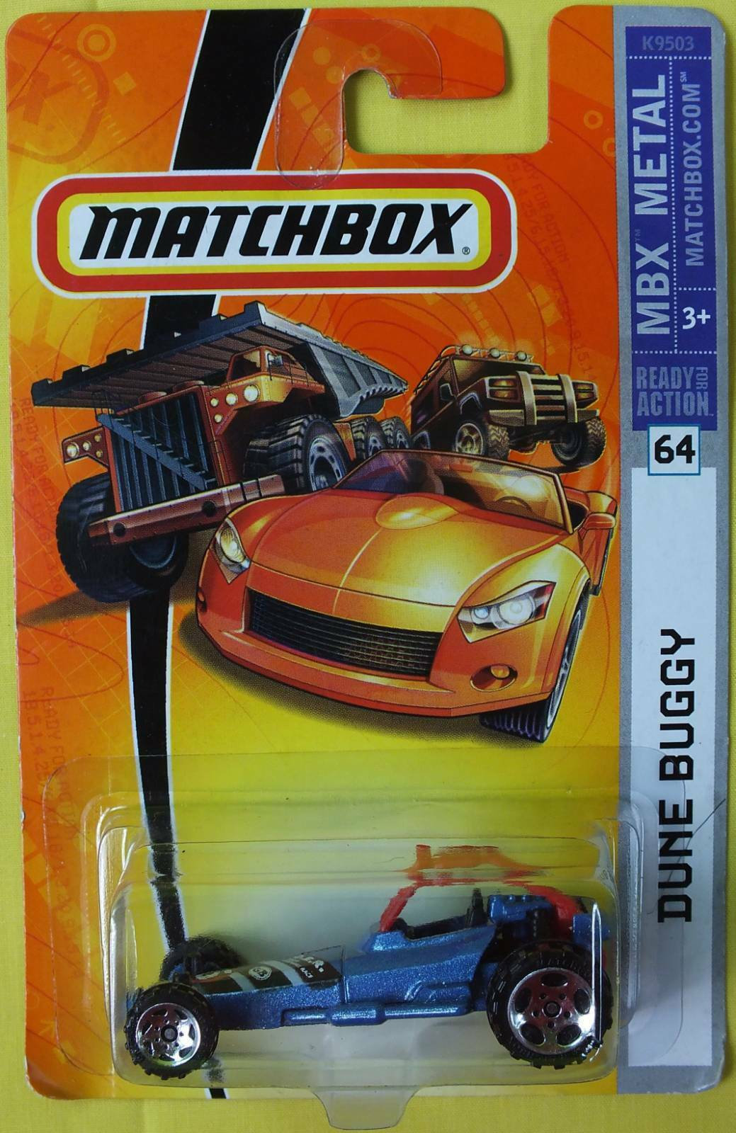 Voiture Miniature Buggy 4x4 Matchbox - Modèle Occasion (état à Voir Sur Photos)