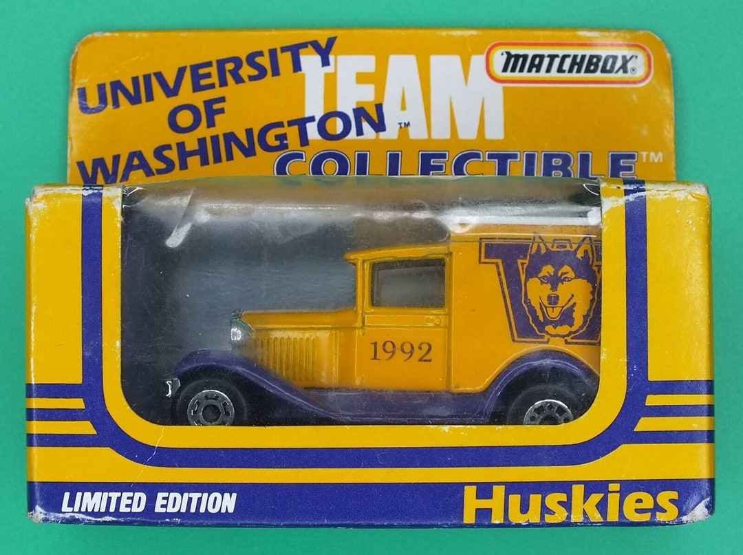 Matchbox 1992 University of Washington Huskies Team Delivery Etsy