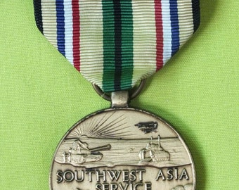 US SOUTHWEST ASIA Service Medal Full Size Bronze