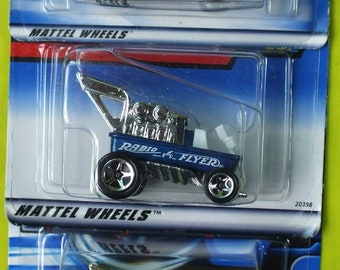 【レアカード】ホットウィール RADIO FLYER WAGON Hot Wheels Radio Flyer Wagon-from 2000 Long Card-hard to