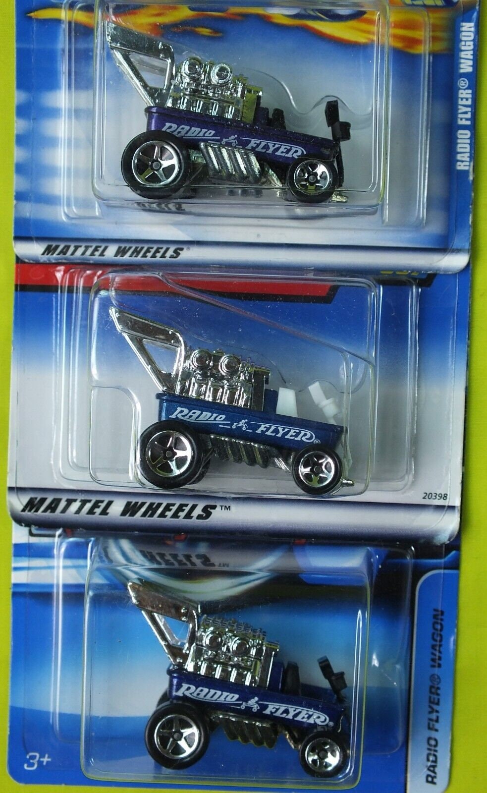 Hot Wheels RADIO FLYER WAGON #837 1998 2006 2000 Lot of 3 - Etsy