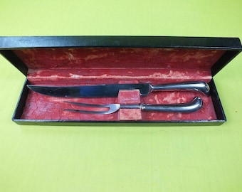 Coltello da intaglio Hoffritz e set di forche da portata vintage