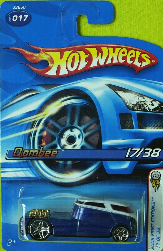 Hot Wheels Mattel 2006 First Edition QOMBEE 17 OF 38 Blue Etsy