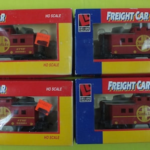 Nos Life-Like HO Scale Caboose AT&SF #8552 Train Rail Road
