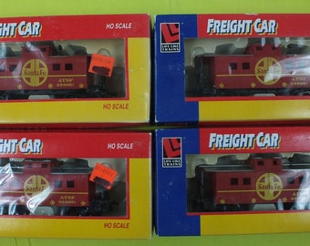 Nos Life-Like HO Scale Caboose AT&SF #8552 Train Rail Road