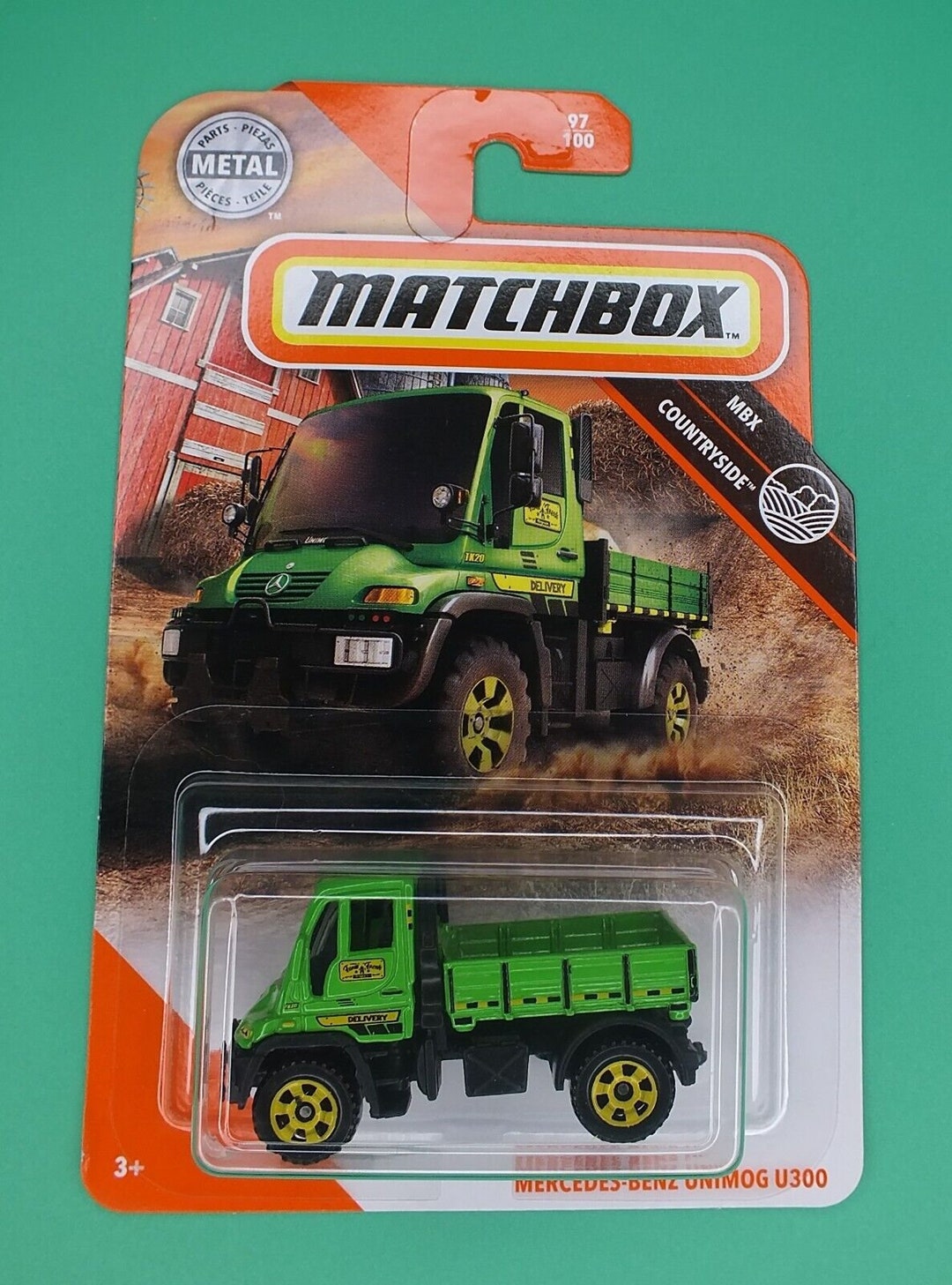 Matchbox Mercedes Unimog U300 Collectors 14/20 1:64 2024 Nuovo In Scatola - Foto 3