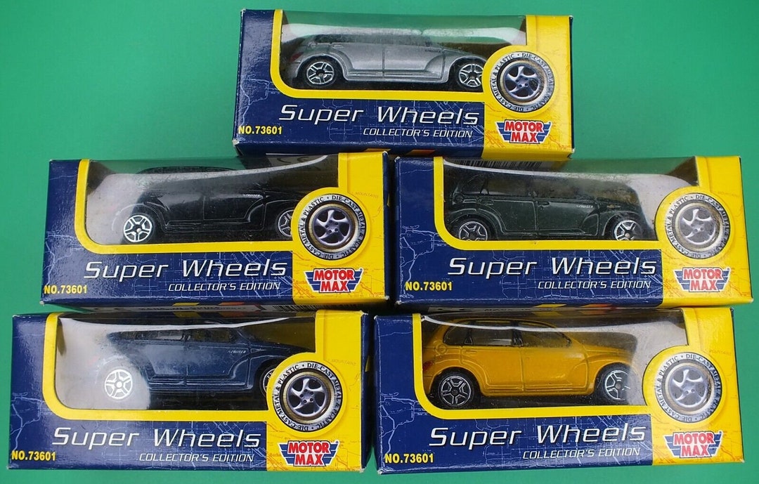 Motor Max Super Wheels Collector's Editions MINT Lot of 6 2 Etsy