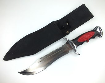 Bone Collector Hand Made Knife w/ Sheath BC-795 fixed blade