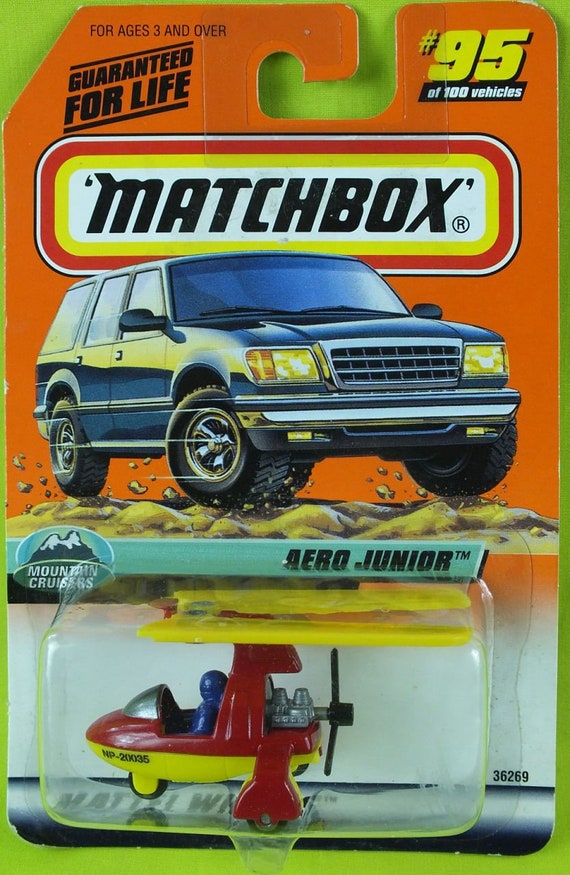 1998 Matchbox Aero Junior #95/100 Mountain Cruisers Series Mattel