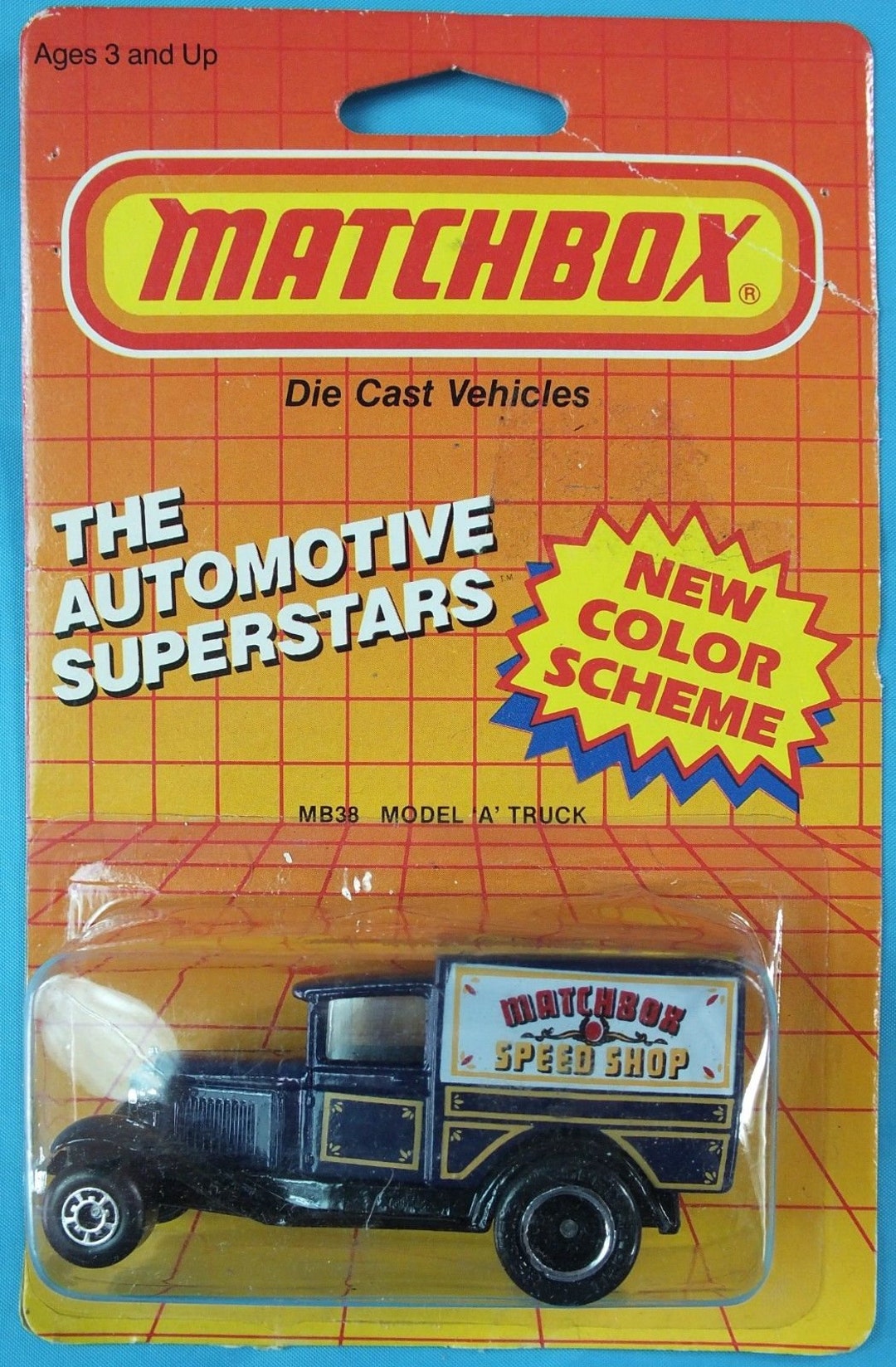 MATCHBOX MB38 フォード モデル A マカオ製 1986 Matchbox the Automotive Superstars MB38 Model 