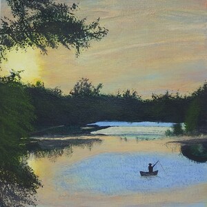 Gone Fishing  Painting
