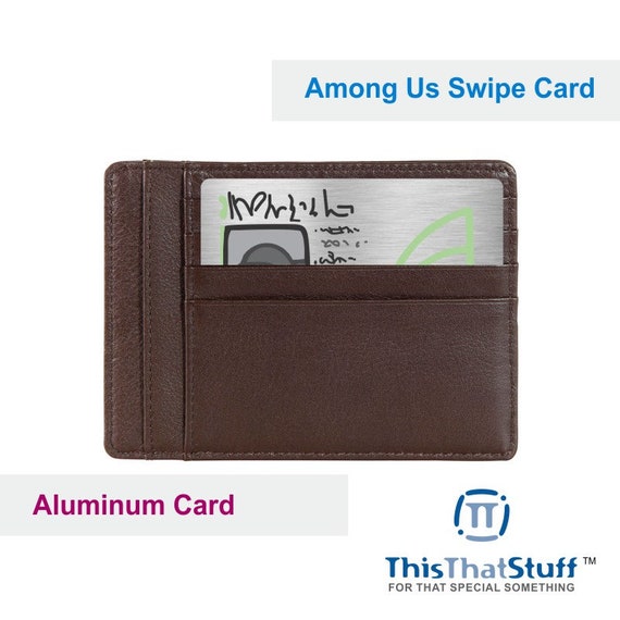 Among Us Swipe Card Custom Printed With Name Or Any Text On Etsy Among Us Swipe Card Custom Printed With Name Or Any Text On Etsy