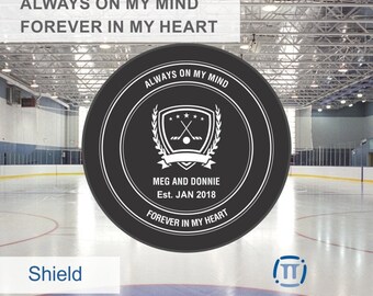Custom Printed Official Hockey Puck for Any Event | The Ultimate Hockey Fanatic Gift