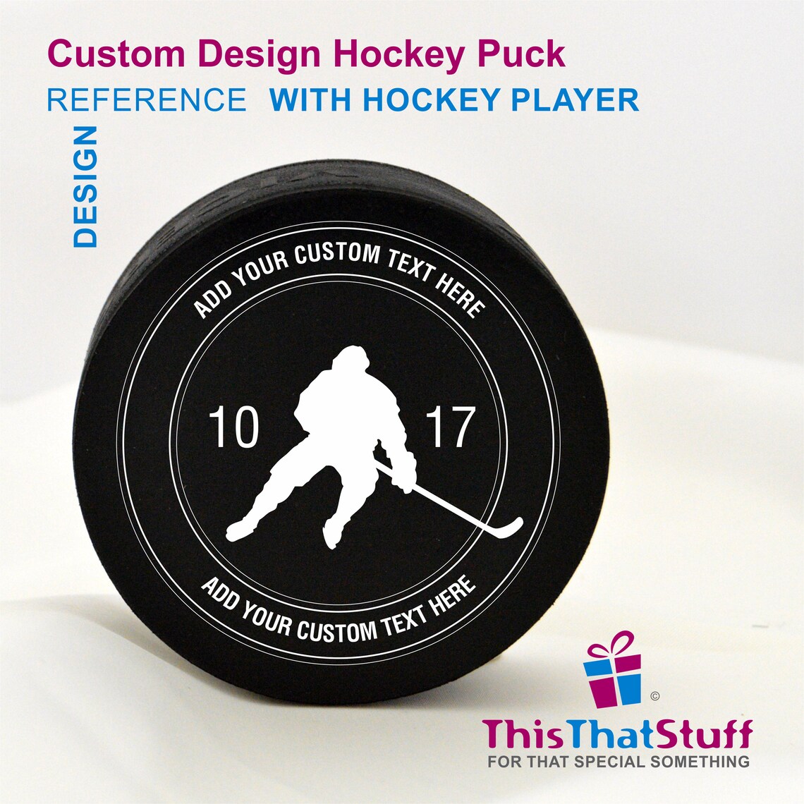 Custom Designed and Printed Official Hockey Puck for Any Event Etsy