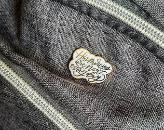 BLEMISHED New Mercies Enamel Pin | Lamentations 23 | Jean Jacket Pin | Christian Pin | Lapel Pin | Backpack Pin | Faith Pin | Gift Add-On