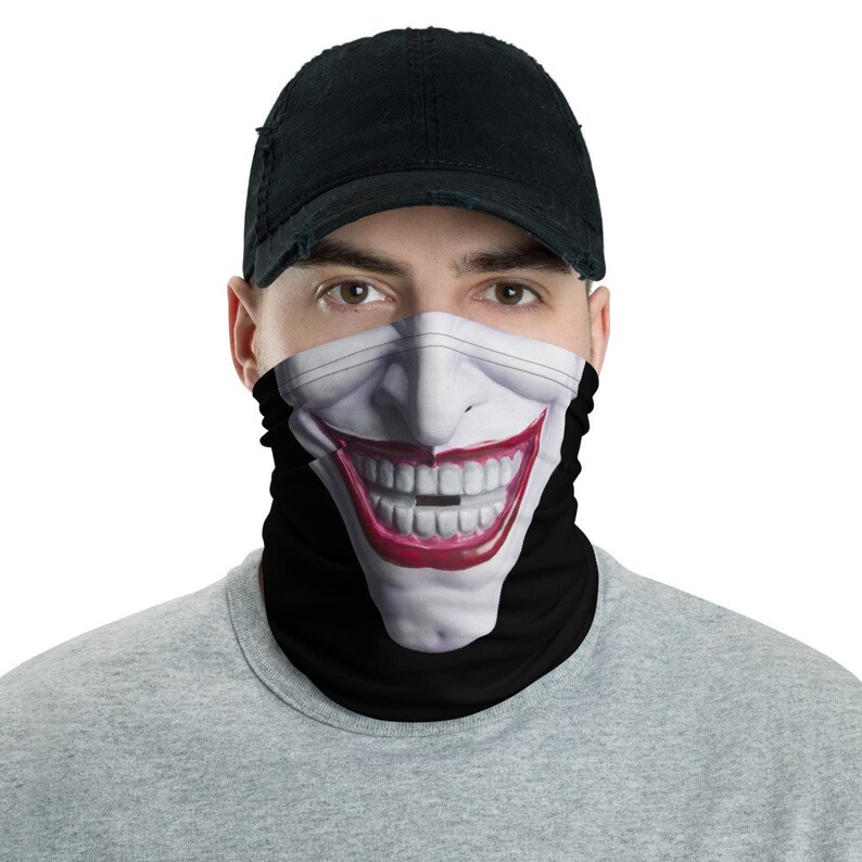 Joker Face Mask Etsy