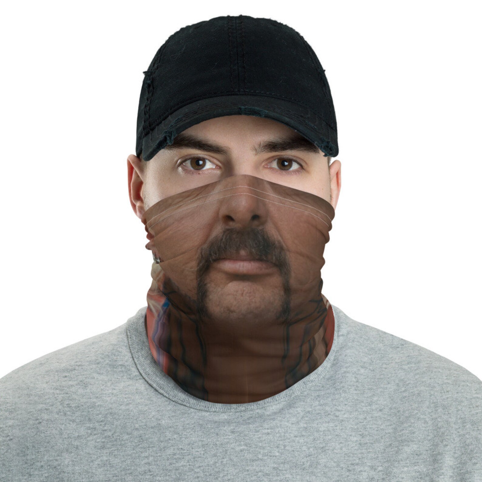 Mustache King Face Mask Etsy