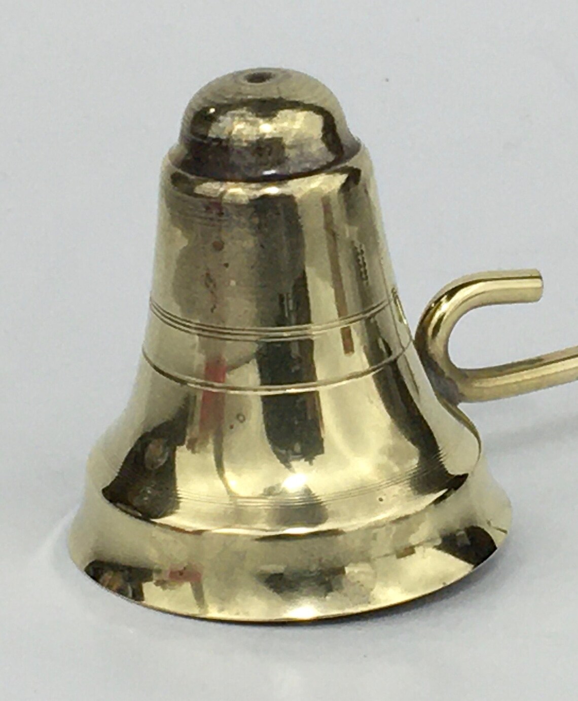 Antique Brass Candle Snuffer Solid Brass Long Arm Curved Each Etsy