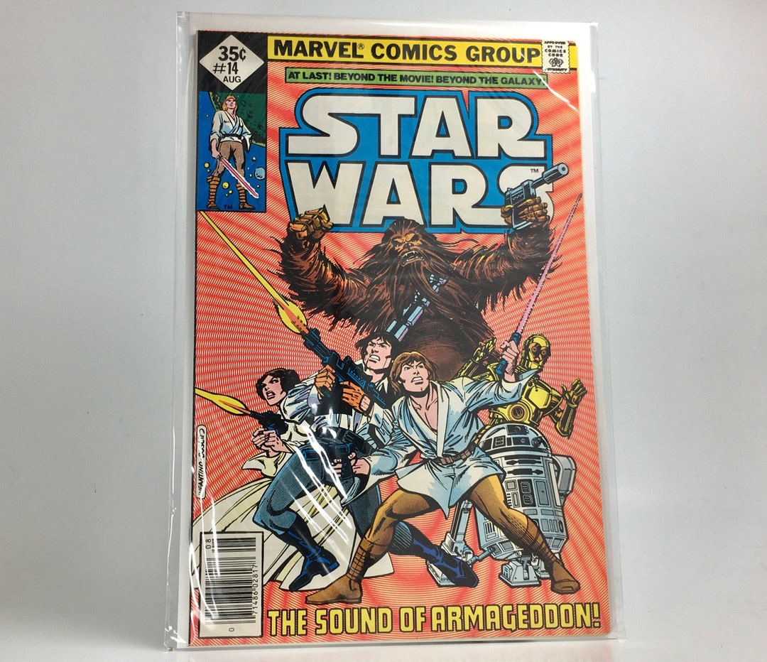 Qu Appelle T On Un Comics Aux Etats Unis Vintage Star Wars Comic No 14 août 1978 Marvel Comics Gr. - Etsy France