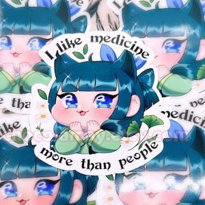 MaoMao Medicine Vinyl Sticker
