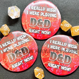 Jumbo Hyperfixation Button | DnD