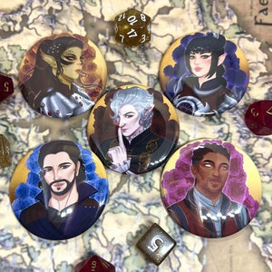 Baldur&#39;s Gate 3 Button Badges
