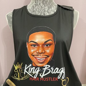 Custom Apron | Salon Apron | Beauty Salon Stylist and Barber Apron | Custom Personalized Design | Stylist Smock | Barber Cape  | Beautician