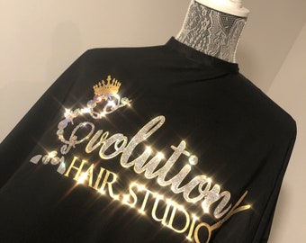 Custom Salon Capes Etsy