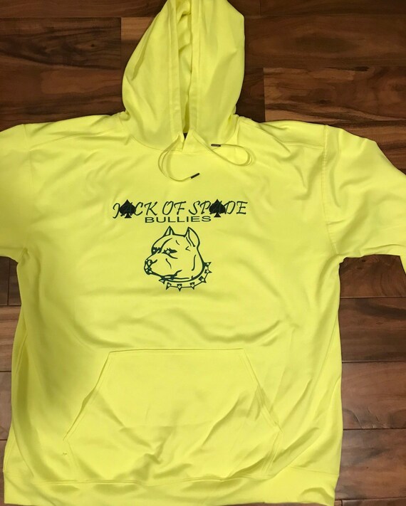 mens neon green hoodie