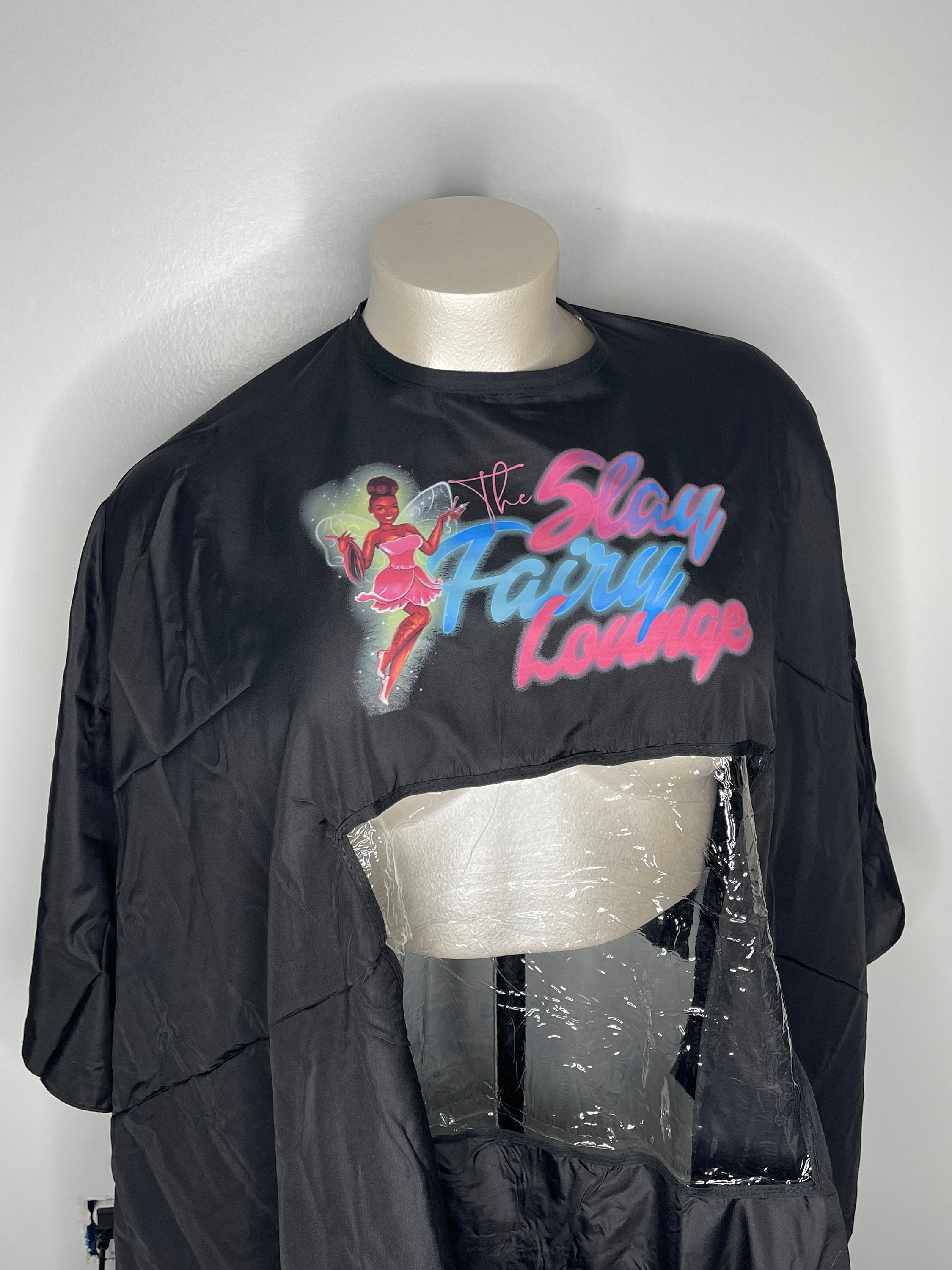 Custom Window Cape & Apron Beauty Salon Stylist and Barber | Etsy