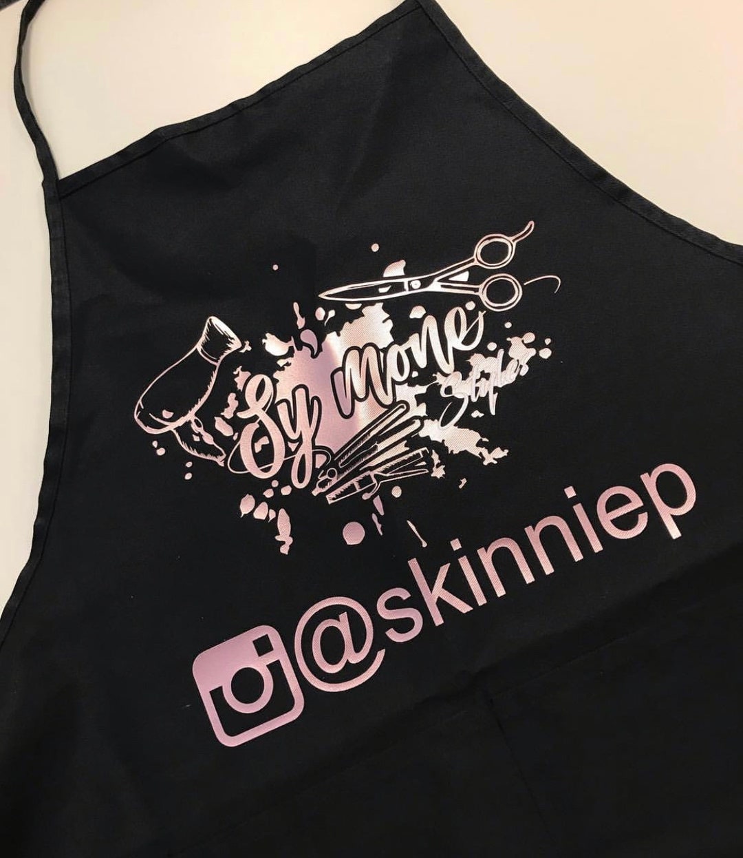 Logo Apronpersonalized Apron With Pockets Custom Apron Mens Etsy New