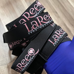 Custom Logo Elastic Melt Belt wigs Hair Lace Melt Velcro Belt Elastic Headline Band Lace melt Velcro belts lace protector