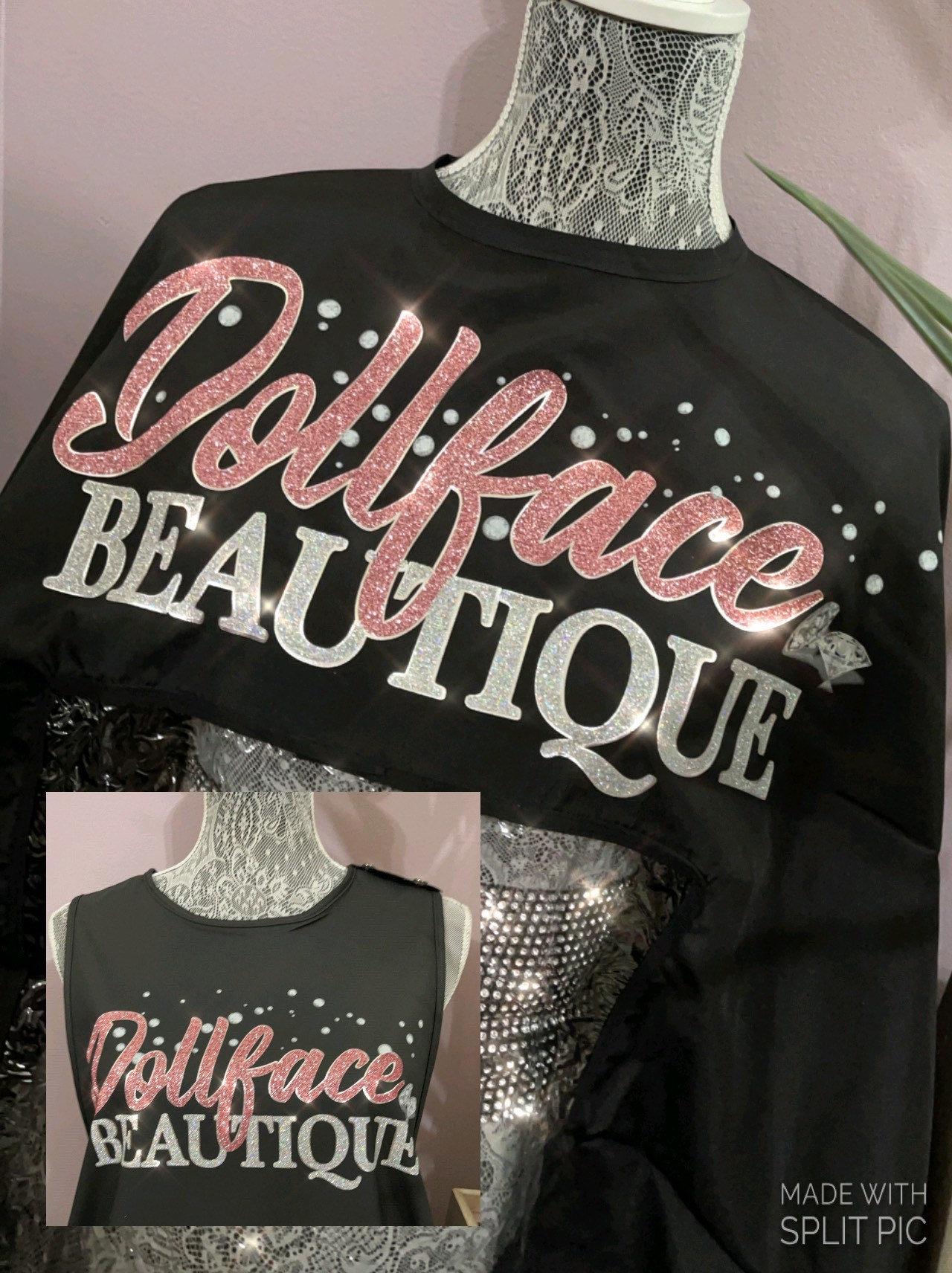 Custom Window Cape & Apron Beauty Salon Stylist and Barber | Etsy