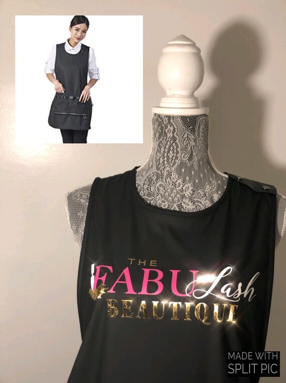 Custom Apron Salon Apron Beauty Salon Stylist And Barber Etsy