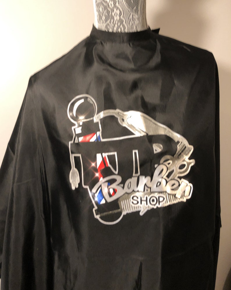 Custom Stylist Cape Salon Cape Hair Stylist Barber Hair Etsy Denmark