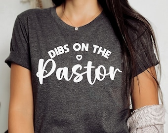 Pastor's Wife T-Shirt, Christian Gift for Pastor