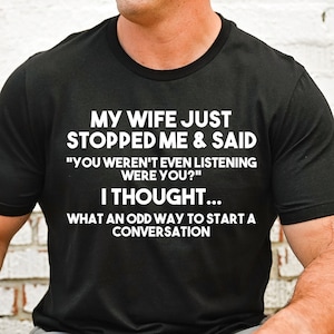 Funny Husband Shirt, Dad Shirt for Husband, Best Husband Gift, Husband Anniversary Shirt from Wife, New Husband T Shirt