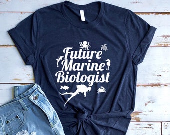 marine biology shirt etsy