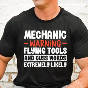 Funny Mechanic Shirt for Him, Car Mechanic TShirt, Men&#39;s Mechanic T-Shirts, Diesel Mechanic Gifts for Dad, Truck Mechanic Garage Tee