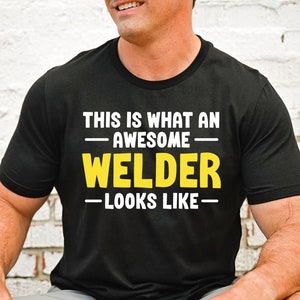 Funny Men’s Welding Shirt, Welder Shirt, Pipeline Welder T-Shirt, Welder tshirt, Welder Gifts for Welding, Metal Iron Worker