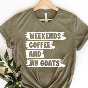 Goat Lover Gift, Funny Goat T-Shirt for Farmer